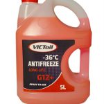 Antifrīzs Victoil G12, sarkans, 5L