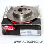Bremžu disks AUDI aizmugurējais CAR 142.707 DELPHI BG2517