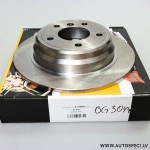Bremžu disks BMW aizmugurējais BG3044 BRP BD6754