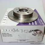 Bremžu disks NISSAN aizmugurējais BG3126 BRP BD6728