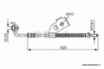 Bremžu šļauka priekšējā FORD; LH4204, 02140339