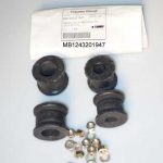 Stabilizatora bukse priekšējā kreisā/ labējā (2x18mm 2x26mm) MERCEDES BENZ; O.E. 1243201947 (GPD)