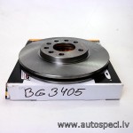 Bremžu disks Opel priekšējais BG3405 BRP BD-6223