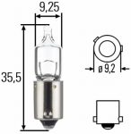 Autospuldze H6W 12V 6W, BAX9S (Narva 68161)