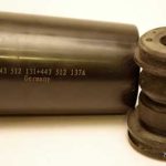 Amortizatora aizmugurējais demfers un aizsargapvalks Audi; (O.E. 443512131)