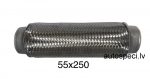 Izpūtēja gofra 55x250mm