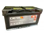 Akumulators 85Ah Deta Senator 3 800A 12V zemais