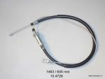 Trose rokas bremzei 1463 / 645 mm Citroen, Fiat, Peugeot; Metzger 10.4726 (Cofle)