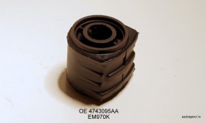 Prieksejas sviras bukse sailentbloks prieksejais kreisais aizmugurejais 4743095AA_EM970K