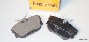 Bremzu kluci aizmugurejie BRP FDB1516