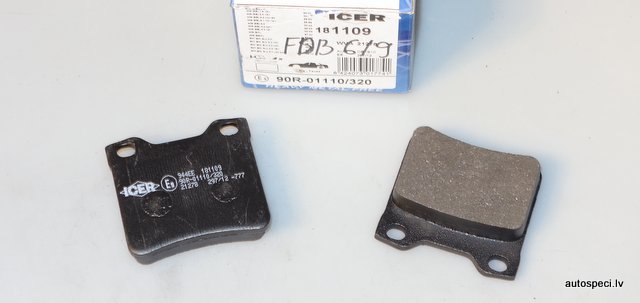 Bremzu kluci aizmugurejie ICER 181109 FDB619