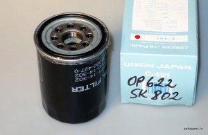 Ellas filtrs UNION JAPAN C-491 SK802 OP622