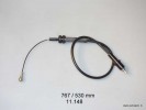 Trose akseleratora (gāzes) pedālim 767 / 530 mm Opel; Metzger 11.148 (Cofle)