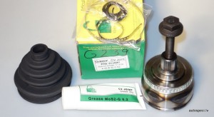 Granata pusass sarnirs Gennor CVJ3381 G239