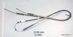Trose rokas bremzei 3130 mm Opel; Metzger 10.5891