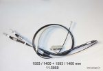 Trose rokas bremzei 1593 / 1400 + 1593 / 1400 mm Opel; Metzger 11.5859 (Adriauto 33.282)