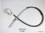 Trose rokas bremzei 2750 mm Ford; Metzger 11.544 (Pimax)