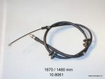 Trose rokas bremzei 1670 / 1480 mm Volvo; Metzger 10.8061 (Ricambiflex 01620E55)
