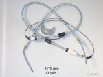 Trose rokas bremzei 3178 mm Ford; Metzger 10.548 (Ricambiflex)
