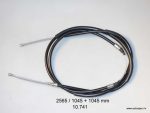 Trose rokas bremzei 2565 / 1045 + 1045 mm VW; Metzger 10.741 (Ricambiflex 01010086)