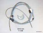 Trose rokas bremzei 3310 mm Ford; Metzger 11.548 (Ricambiflex)