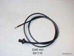 Trose spidometram 2240 mm VW; Metzger S31110 (Ricambiflex)