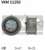 Spriegotājrullis dzinējsiksnai D 78.5mm platums 31mm Audi, Ford, Seat, Skoda, VW; SKF VKM11250
