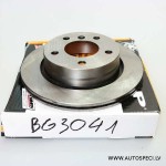 Bremžu disks aizmugurējais BG3041 BRP BD-6003