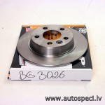 Bremžu disk VW, Ford, Seat aizmugurējais BG3026 BRP BD-6057