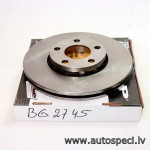 Bremžu disks Audi priekšējais Maxgear BG2745