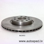 Bremžu disks Audi, Seat, Skoda, VW priekšējais BG3953 BRP BD-6010