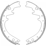 Bremžu loki aizmugurējie D 279mm, platums 65, bez ričāga. Chrysler; (Remsa 4420.00) O.E. 4026648