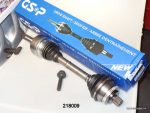 Pusass kreisā / labā VW, Seat, Ford, garums 620mm; (GSP 218009) Spidan 20154
