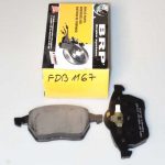 Bremžu kluči Audi, VW priekšējie BRP LP1407 FDB1167