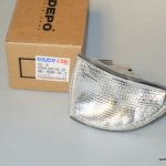 Pagrieziena lukturis balts (priekšējais, labās puses) BMW; (Depo 444-1504R-UE-C)