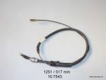 Trose rokas bremzei 1251 / 517 mm Audi; Metzger 10.7543 (Cofle)