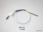 Trose rokas bremzei 665 mm Opel; Metzger 11.5940 (Cofle)