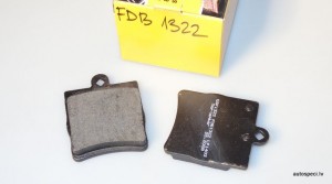 Bremzu kluci aizmugurejie BRP FDB1322