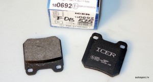 Bremzu kluci ICER 180692 FDB525