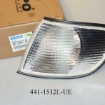 Pagrieziena lukturis balts (priekšējais kreisais) Audi; Depo 441-1512L-UE