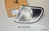 Pagrieziena lukturis balts (priekšējais kreisais) Audi; Depo 441-1512L-UE