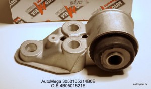 Sailentbloks aizmugureja tilta ar aluminija kronsteinu AutoMega_3050105214B0E_4B0501521E labais