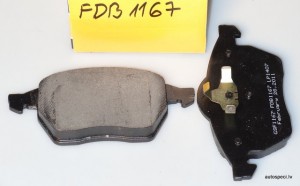 Bremzu kluci prieksejie BRP FDB1167