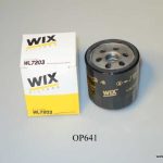 Eļļas filtrs AUDI, SEAT, SKODA, VW; FILTRON OP641 (WIX WL7203)