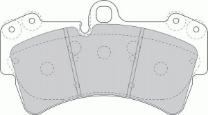 Bremzu kluci prieksejie FDB1626