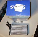 Radiators, salona apsildes Audi, VW; Nissens 70224 (Swag 30914741)