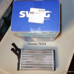 Radiators, salona apsildes Audi, VW; Nissens 70224 (Swag 30914741)