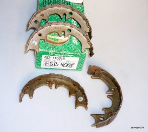 Bremzu loki TRUSTING 483-115316 FSB4008