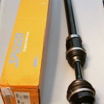 Pusass (Spidan 24471) priekšējais tilts labā puse Volvo S40 II 04- C30 V50 04- C70 06-