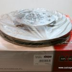 Bremžu disks Opel, SAAB priekšējais BG3713 MAXGEAR 19-0812